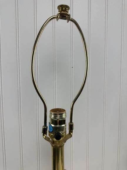 2 Stiffel Brass Lamps