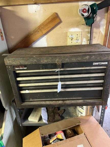 Craftsman tool chest, misc