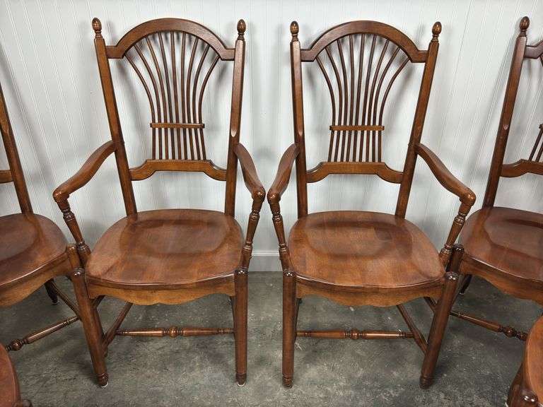 Quality Dining Chairs by Walls - 2 arm chairs and 4 side chairs
