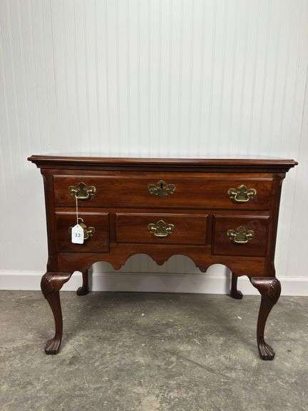 Cherry 4 drawer low boy - Statton Private Collection