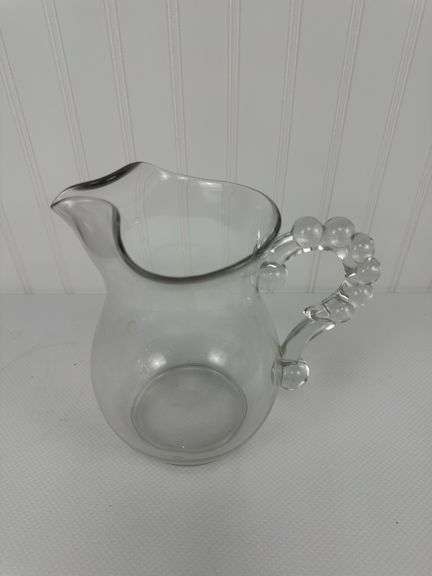 Imperial Glass Candlewick Water Pitcher
