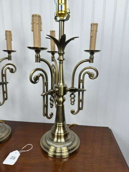 Pair of 32” Lamps