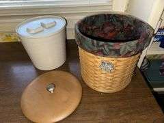 Longaberger 2003 ice bucket basket