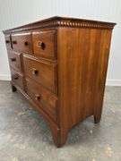 Davis cabinet company solid walnut seven drawer dresser