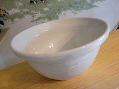 Vintage McCoy 12" Mixing Bowl, Roseville 4 qt Mixing Bowl