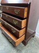 Jasper Cabinet Company Secretary - Cherry finish with backlit upper (missing shelf)