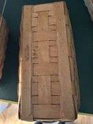 253 longaberger bread basket with dividers and small basket
