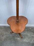 Maple side table lamp 56” - tell city style (not marked)