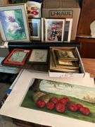 Lot of prints, pictures , paintings