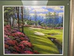 “First Light - Augusta” framed Certified Print 237/500 by Randy Peyton