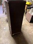 Wooden cabinet( missing 1 leg)