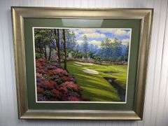 “First Light - Augusta” framed Certified Print 237/500 by Randy Peyton