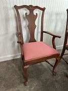 Lexington double Pedestal Cherry Dining Room Table