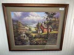 3 framed prints