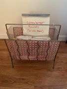 Longaberger catalogs in MCM magazine rack