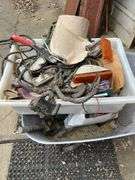Wheel barrow & contents