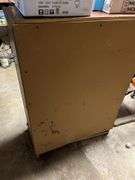 Wooden cabinet( missing 1 leg)