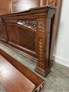 King Size Cherry Bed with cherry bed rails