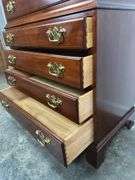 Cherry chest of drawers by Davis cabinet company - 9 drawer