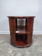 Cherry Side Table - with turn style storage