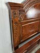 King Size Cherry Bed with cherry bed rails