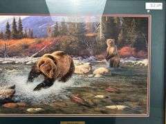 National wild turkey Federation framed print “ Lonestar trilogy” Julie Boren and “End of the Run” by Hayden Lambson