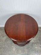 Cherry Side Table - with turn style storage