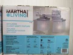 QTY 4 - Martha Stewart Living Skylands 2-Light Vanity Fixtures