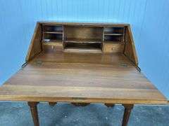Davis Cabinet Company drop-front Secretary in furnished cherry finish