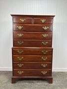 Cherry chest of drawers by Davis cabinet company - 9 drawer