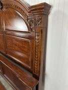 King Size Cherry Bed with cherry bed rails