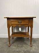 Ethan Allen Maple one door side table
