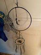 Stain glass angel and butterflies, dream catchers, pocket hangers