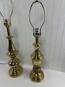 2 Stiffel Brass Lamps