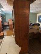 Antique kitchen cabinet with porcelain top & flour bin 41" x 71" x 25"