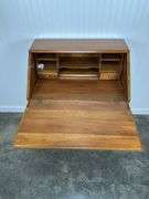 Davis Cabinet Company drop-front Secretary in furnished cherry finish