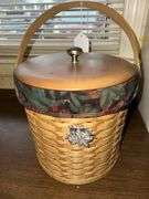 Longaberger 2003 ice bucket basket