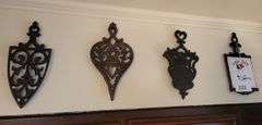 Cast Iron Trivets - 13 pieces