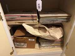 Lot of record albums