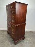 Cherry chest of drawers by Davis cabinet company - 9 drawer