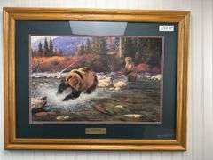 National wild turkey Federation framed print “ Lonestar trilogy” Julie Boren and “End of the Run” by Hayden Lambson