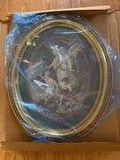 2 framed guardian Angel  pictures, vintage 19” x 22”, Home Interior 19” x 22.5”