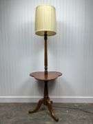 Maple side table lamp 56” - tell city style (not marked)
