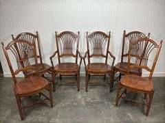 Quality Dining Chairs by Walls - 2 arm chairs and 4 side chairs