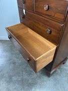 Davis cabinet company six drawer chest in dark walnut