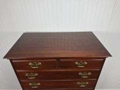Cherry chest of drawers by Davis cabinet company - 9 drawer