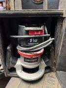 Craftsman 1 1/2 hp router w/ case