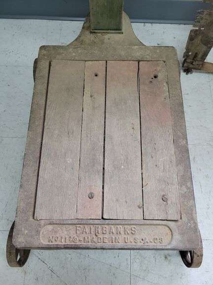 Antique Fairbanks Rolling Floor Scale No. 11½