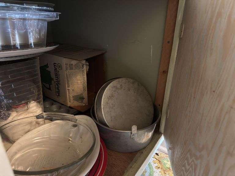 Contents of cabinet