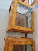 Antique Schnadig Chinoiserie Chow Leg Side Tables  29 x 22 x 24